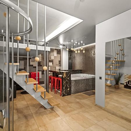 Secret Lounge - Cozy Studio With Sauna And Jacuzzi Vilna Exterior foto
