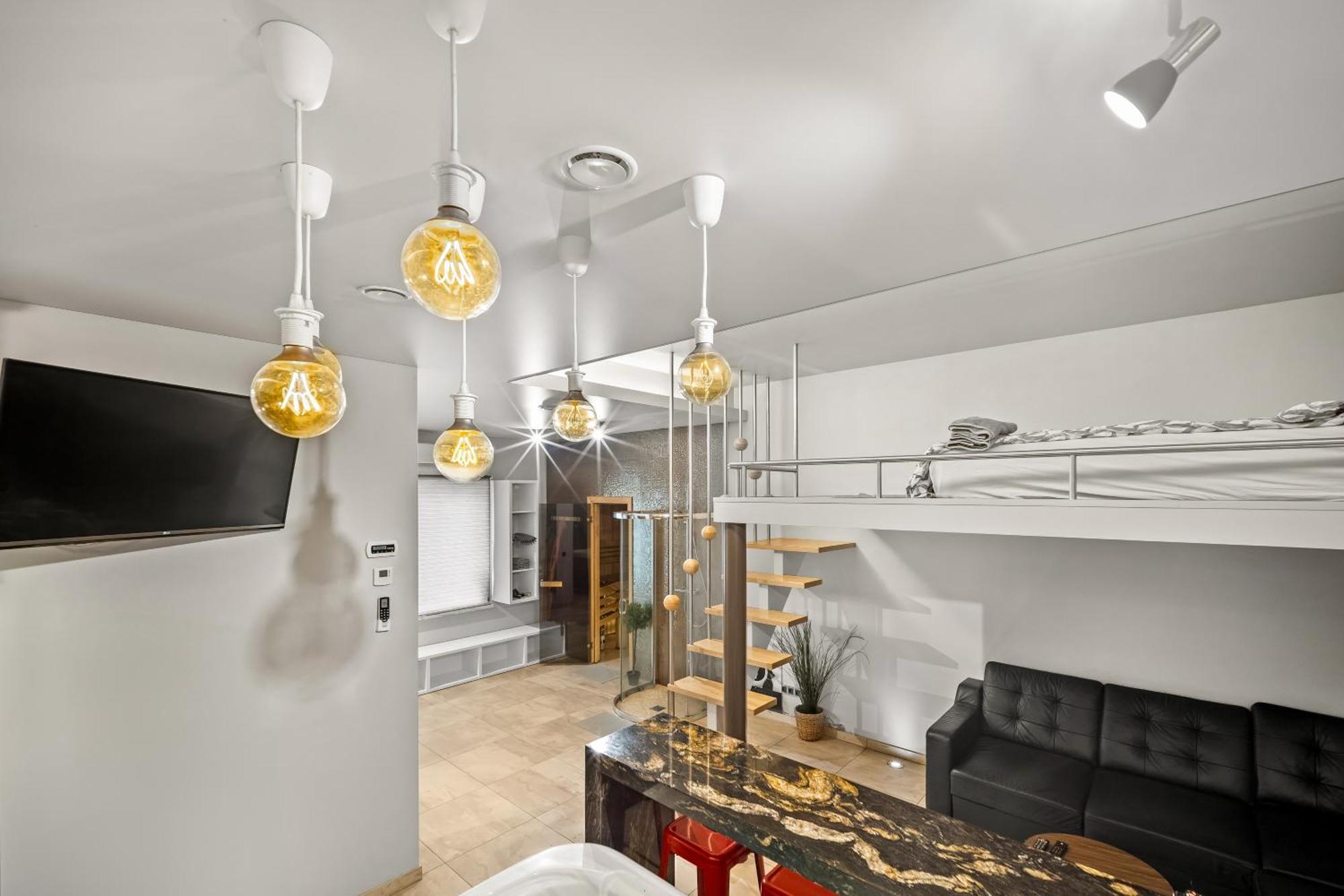 Secret Lounge - Cozy Studio With Sauna And Jacuzzi Vilna Exterior foto