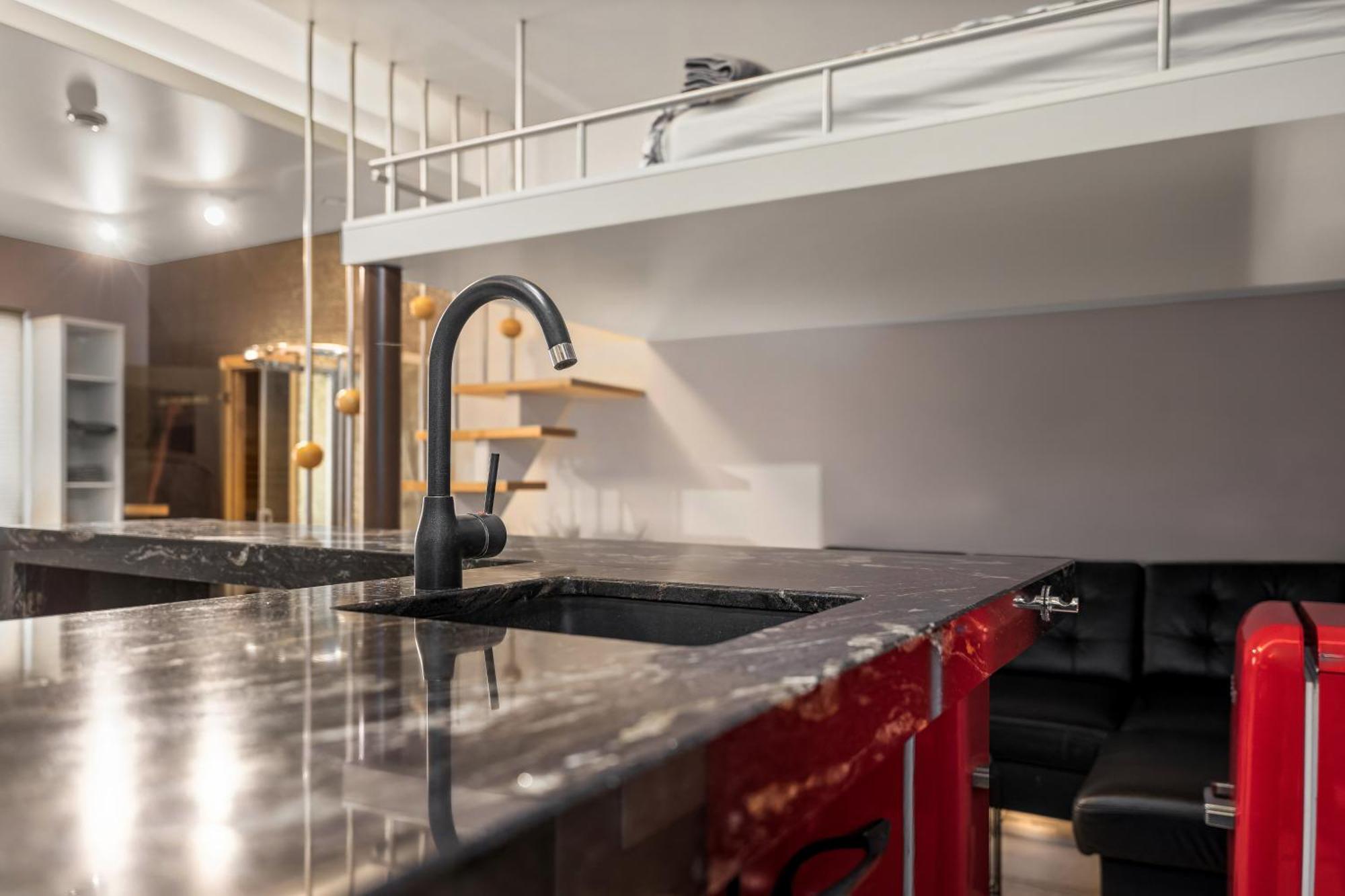 Secret Lounge - Cozy Studio With Sauna And Jacuzzi Vilna Exterior foto