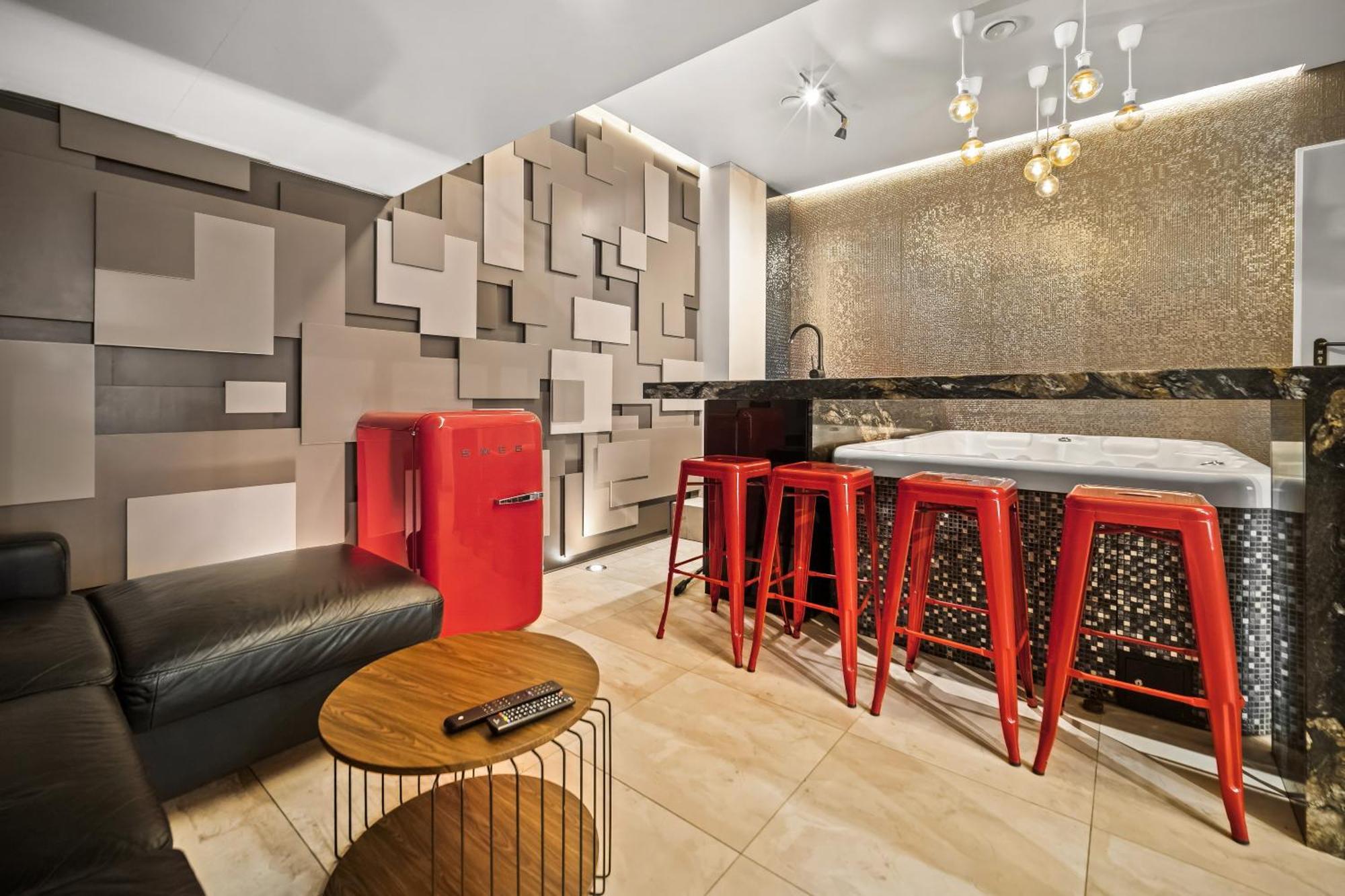 Secret Lounge - Cozy Studio With Sauna And Jacuzzi Vilna Exterior foto